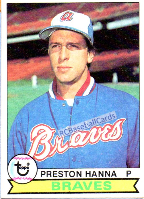 Biff Pocoroba (1979) Atlanta Braves Vintage Baseball Postcard PCAB
