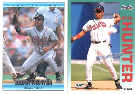 ⚾️ 1992 Topps Atlanta Braves Baseball Card #645 Deion Sanders Mint