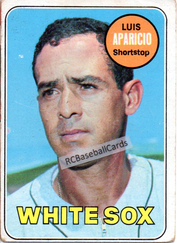 1958 Topps Baseball Card # 85 Luis Aparicio (HOF) - Chicago White Sox  (VG/EX)
