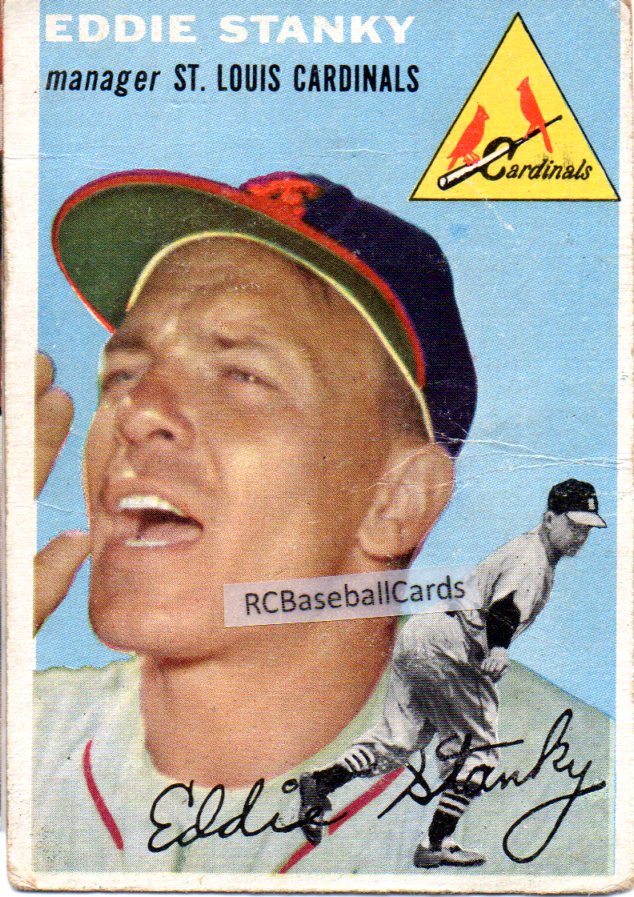 1953-1969 St Louis Cardinals Vintage Baseball Trading Cards - Baseball Cards  by RCBaseballCards