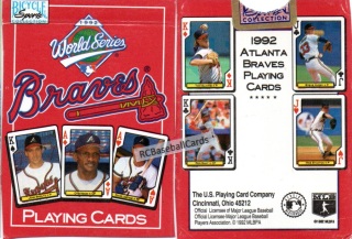 DEION SANDERS - 1992 Leaf - #448 - Braves - $1.00 Shipping