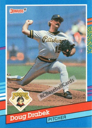 1988 Topps DOUG DRABEK Baseball Card #591. PITTSBURGH PIRATES.