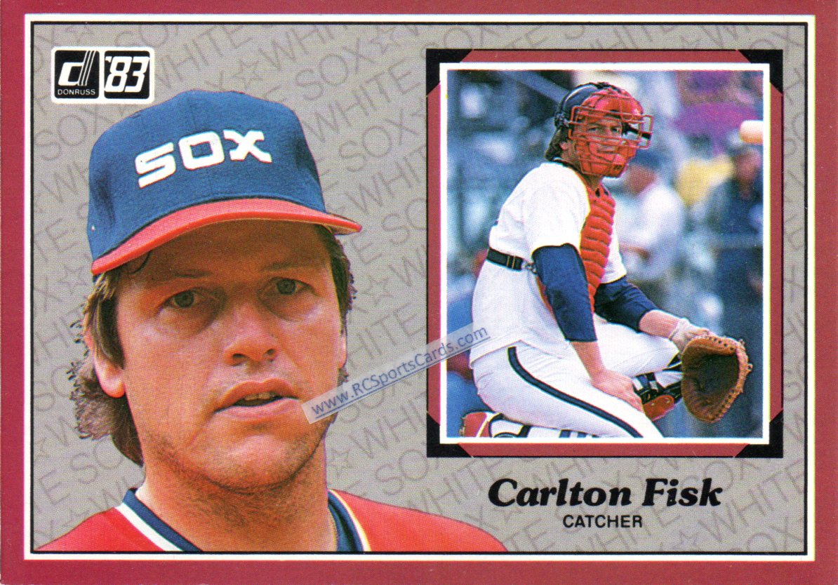 1980-85 CARLTON FISK (28) card Baseball lot - Chicago White Sox