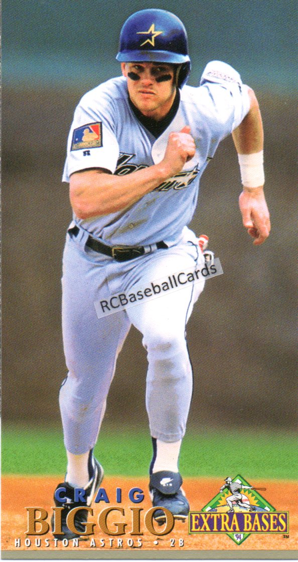 1994 Houston Astros Baseball Trading Cards - Baseball Cards by