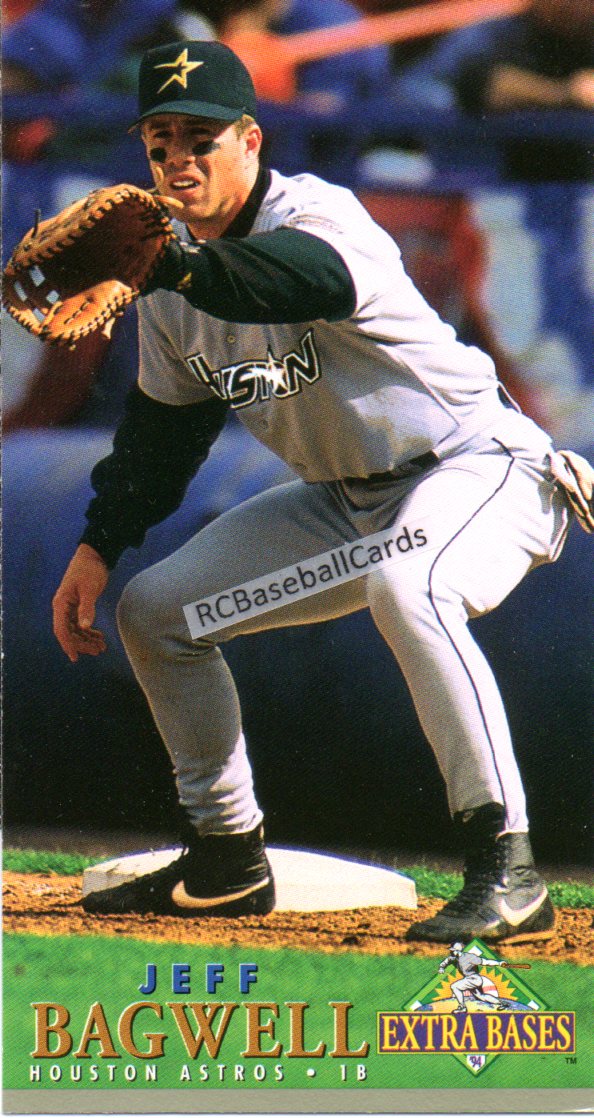 1994 Houston Astros Baseball Trading Cards - Baseball Cards by  RCBaseballCards