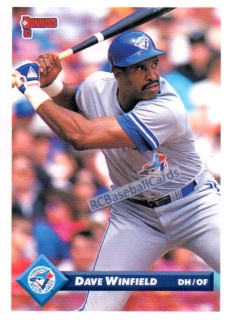 Mavin  1993 Topps DAVE WINFIELD Baseball Card #131 Toronto Blue Jays MINT  in toploader