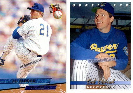  1993 Stadium Club Series 1, 2 & 3 Milwaukee Brewers Team Set  with Robin Yount & Dan P) lesac - 29 MLB Cards : Collectibles & Fine Art