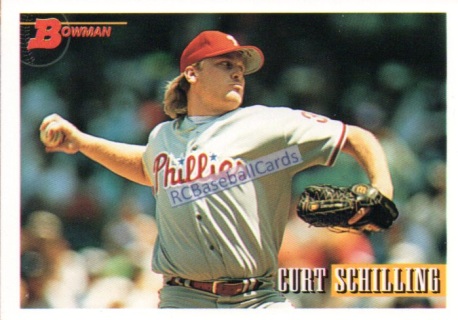  1993 Upper Deck Series 1 Baseball #67 Curt Schilling  Philadelphia Phillies Official MLB Trading Card : Collectibles & Fine Art