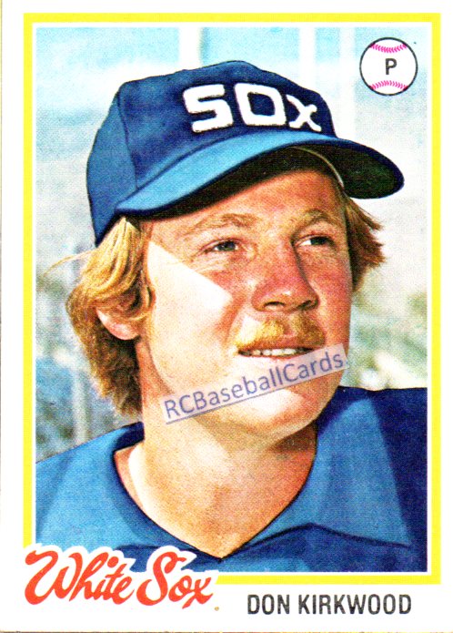 1978 Topps Ken Kravec Chicago White Sox #439