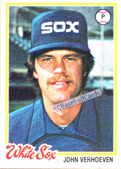 1978 - 1979 Chicago White Sox Vintage Baseball Trading Cards - Baseball  Cards by RCBaseballCards